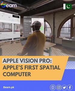 Apple Unveils Apple Vision Pro: A Revolutionary Spatial Computer In a groundbreaking announcement, Apple has introduced Apple Vision Pro, a spatial computer that redefines the way we interact with digital content. This innovative device seamlessly merges the virtual and physical worlds, allowing users to remain fully present while staying connected to others. At the heart of Vision Pro is its ability to create an expansive canvas for apps, transcending the limitations of traditional displays. Th