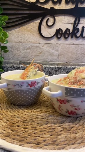 طريقة عمل شوربة السي فود بالكريمة الشهية