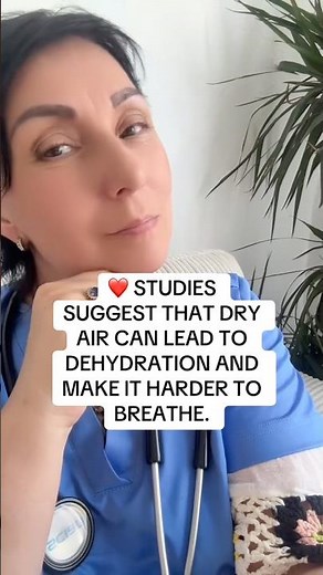 Dry indoor air can dry out your nose and throat, leading to a dry mouth, sore throat..