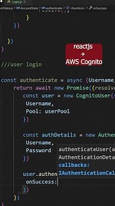 User Login using AWS Cognito and integrating it with React JS || Serverless Framework 🔥🔥✌️
