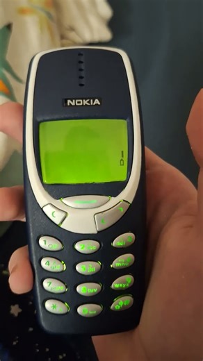 Nokia 3310 (LMT) low battery sound #nokia3310 #nokia