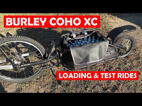 Burley Coho XC Trailer - Features and Loading - On and Off Road Tests - Review