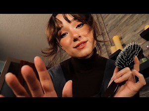 ASMR In Bed, Maid Pampers You 😴 Hair Brushing, Skin Care, Personal Attention