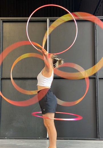 ⭕️⭕️⭕️ #hulahoop #multihoop #hoopflow #hulahooper