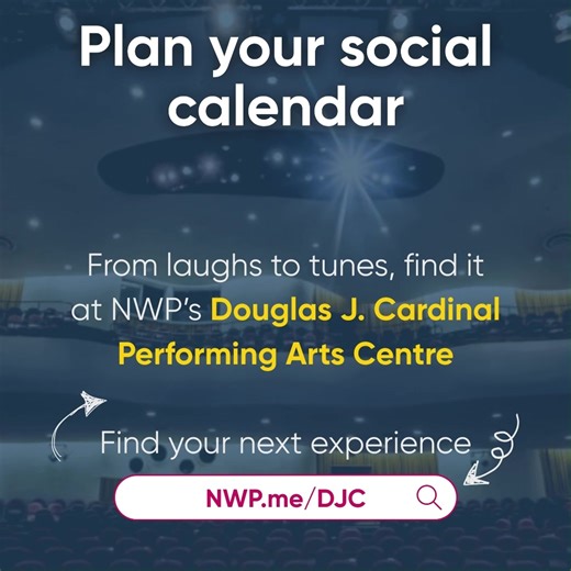 Feel the magic! Kicking off our Wolfpack year-end guide is our iconic Douglas J. Cardinal Performing Arts Centre. It's been home to scintillating and high-quality live performances and student showcases, celebrating the power of storytelling and the arts. Visit NWP.me/DJC to see a lineup of experiences that will inspire you to feel the magic in 2026. 👉 Check back tomorrow for another idea on how to boost your 2026, Wolfpack-style!🐺 | Northwestern Polytechnic