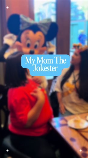 My mom’s got jokes (and ears😂) #servicedog #goldenretriever #servicedogsoftiktok #disneyland #disney