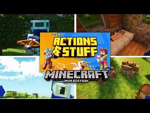 ACTION & STUFF in MINECRAFT JAVA