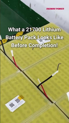 What a 21700 Lithium Battery Pack Looks Like Before Completion! #batterymanufacturing
