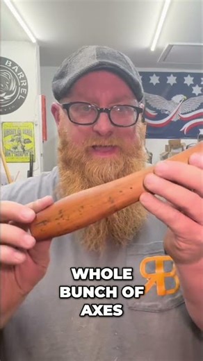 Restoring Old Axe Handles: A Joyful Rescue Project #shorts