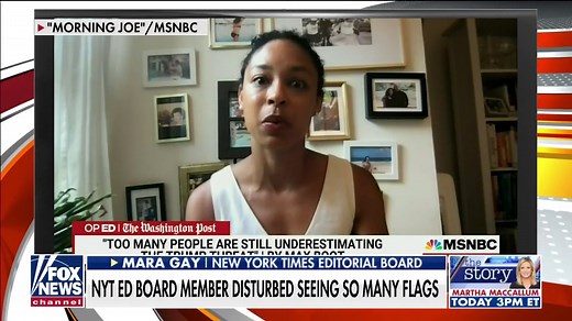 Outnumbered blasts NYT board member's objection to American flags