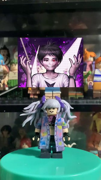 Custom LEGO Enoki Yukigaya Figure from Tribe Nine