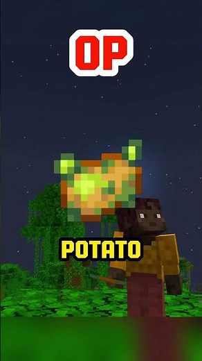 Poisonous Potato is OP! Let me Explain. #minecraft #mctipsandtricks