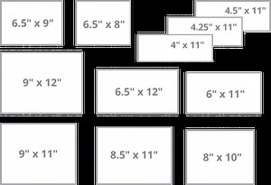 Standard EDDM Postcard Sizes