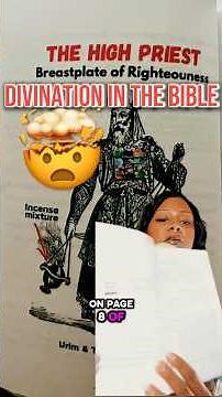 How Divination Was Used in the Bible😳 #divination #bible #hoodoo