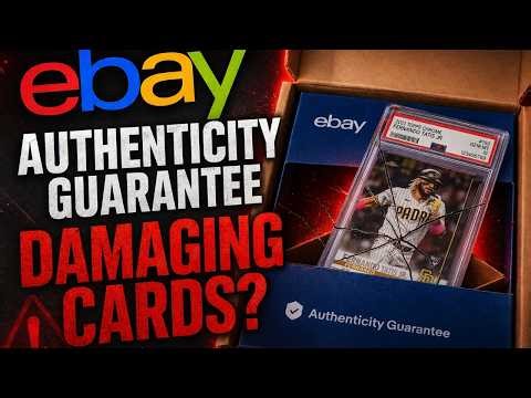 Is eBay Authenticity Guarantee Damaging Raw Cards? Let's Find Out.