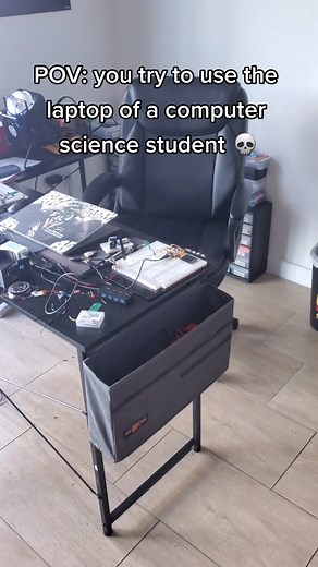 Hilarious Computer Science Student Laptop Mishaps