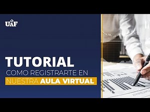 TUTORIAL | Como registrarte en nuestra aula virtual