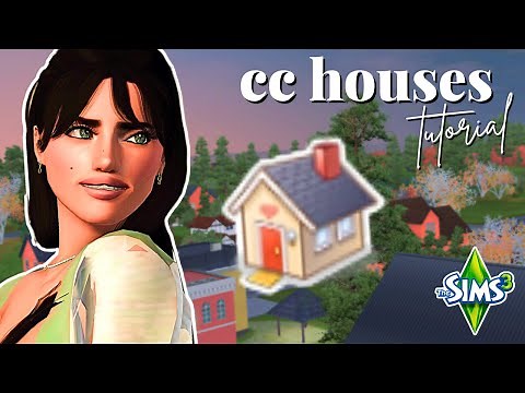 how to download custom houses in the sims 3 🏡⬇️ | links, cc free + cc included houses