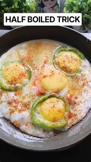 2 Minutes EGG RING RECIPE #shorts #egg #shortsfeed #ytshorts #omlette #food #viral #trending #recipe
