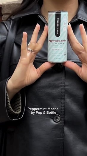 3.3K views | A festive blend of organic cold brew coffee, house-made oat milk, cacao and pure peppermint. Indulge in the season, without compromise. | Pop & Bottle | Facebook