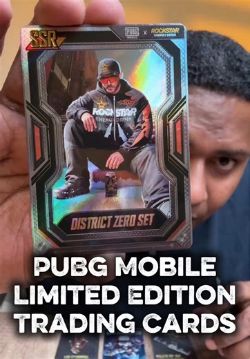 Opening a limited-edition trading card pack and sharing my first impressions as I go. The cards are well made, great quality, and feel like a natural extension of the game. Shout out to @PUBG MOBILE for sponsoring this video. #partner #PUBGMOBILE #pubgmnextstarprogram