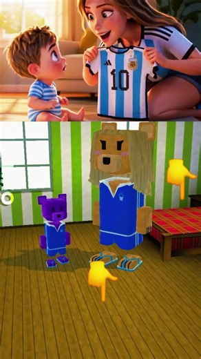 Messi or Cristiano🧐? Super Bear Adventure Challenge #superbearadventure #ronaldo #messi #worldcup