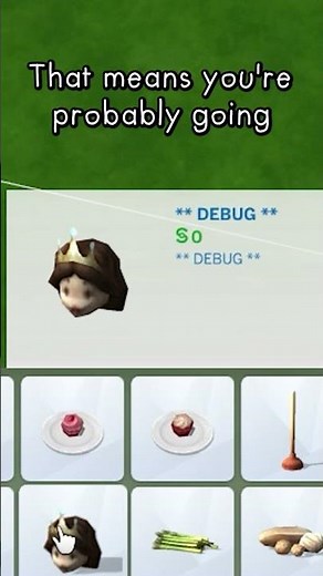 How to Unlock Debug Items in Sims 4 | Build Tricks, Tips, & Hacks #Shorts