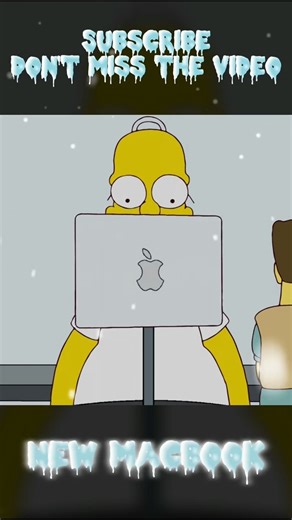New Apple MacBook💻 #simpsons