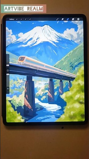 How to make Metro Animation Background: A Step-by-Step Guide"#animation #art #procreate