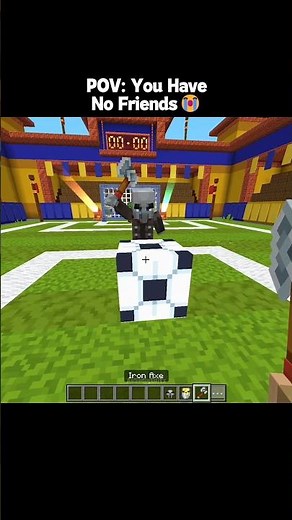 Minecraft football match moments