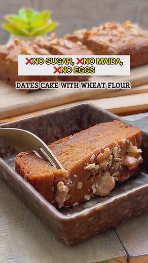 Foodie | Here’s a simple recipe for Date Cake with Wheat Flour: Ingredients: • 1 cup dates (pitted and chopped) • 1/2 cup warm water • 1/2 cup... | Instagram