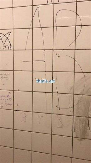 Graffiti Art in High School Toilets