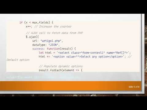 Creating a Dynamic Select Field in JavaScript