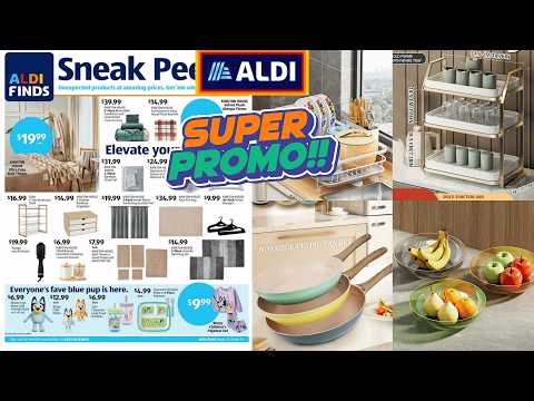 ALDI New Discounted Catalog Has Arrived 🎉 3|6|2026 🎉‼️