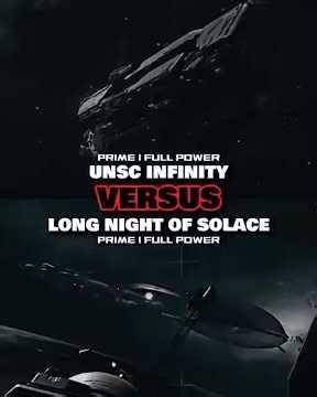The UNSC Infinity vs The Long Night of Solace | Halo Reach Halo 4 #halo #halolore #edit #army #unsc