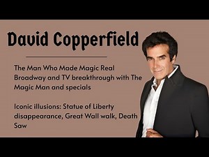 David Copperfield: The Magician Who Made the Impossible Possible | Full Life Story