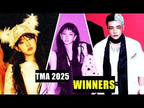 Winners Of The 2025 TMA- 2025 더팩트 뮤직 어워즈 수상자