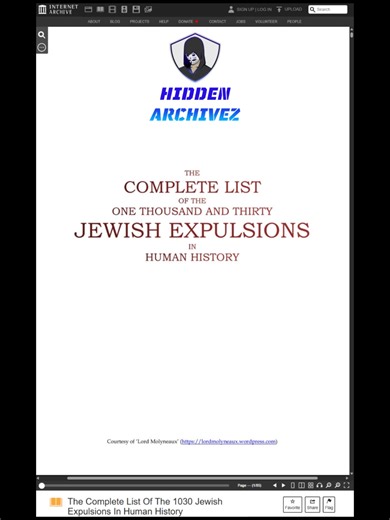 Understanding Historical Expulsions of Jewish Communities