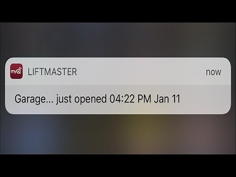 How to Receive Alerts When Your Garage Door Opens Using MyQ