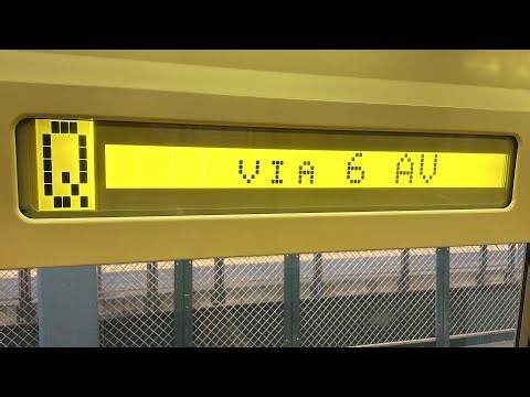 IND Subway: R46 (Q) Train from Coney Island to 96th Street-2nd Avenue via 6th Avenue Express