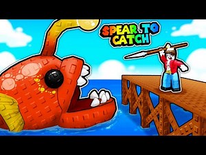 I caught MYTHICAL fish with my Spear in Roblox
