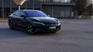 BYD Han has luxurious interior and seats with massage functions. Han DM-i can accelerate from 0 to 100 km in 6.9 seconds and consumes 3.8L/100km when the battery is low. Han EV is based on an 800V high-voltage platform and has a maximum CLTC range of 701km.#newcar #newcars #usedcar #usedcars #newenergy#auto #car #cars