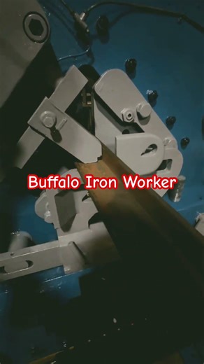 Is Buffalo ironworker is from 1958 it works like the day it was born. It loves to eat metal