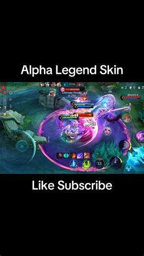 Alpha Legend Skin #mlbb #mobilelegends #shorts #alpha #ml