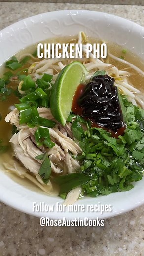 Homemade Chicken Pho Recipe | Cook at Home!