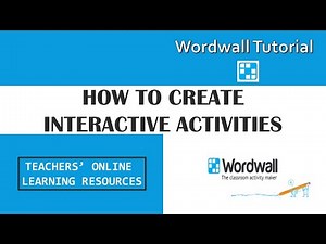 HOW TO CREATE INTERACTIVE ACTIVITIES IN WORDWALL | WORDWALL TUTORIAL