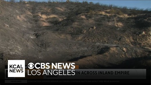 A look at the Riverside County wildfire fight Tuesday morning