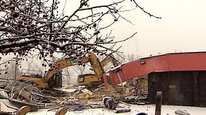 Our old CBC building was torn down today. 😥 We spent six decades there on Westmount Boulevard: www.cbc.ca/1.4359438 | CBC Calgary