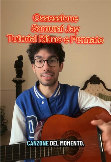 Risposta a @𝑨𝒔𝒊𝒆𝒕𝒕𝒂💞 🎶🌴Ossessione, Samurai Jay Tutorial ritmo e pennate🎸😉 #sanremo2026 #tutorialchitarra #ossessione #sanremo @Samurai Jay