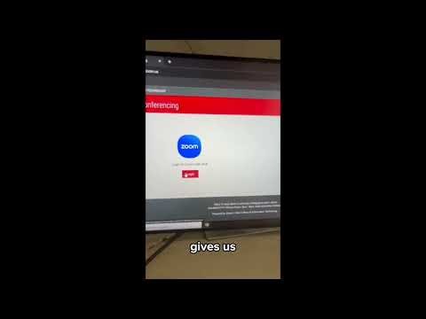 2. Getting Started:Signing on to Zoom in the classroom.